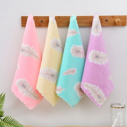 4pcs Set Mini Hand Towel Kashful Printed এর ছবি