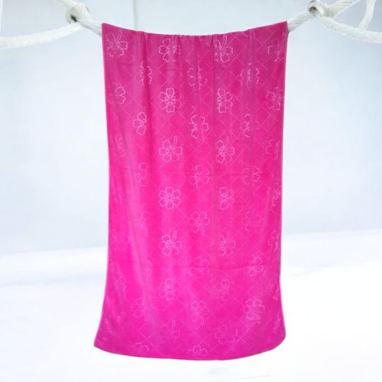 Sunflower Embossed Absorbent Bathing Towel এর ছবি