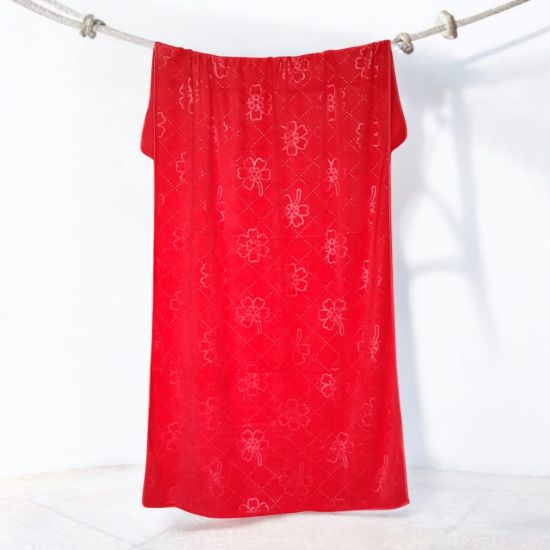 Sunflower Embossed Absorbent Bathing Towel এর ছবি