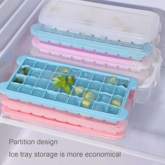 36 Grids Ice Cube Tray With Lid এর ছবি