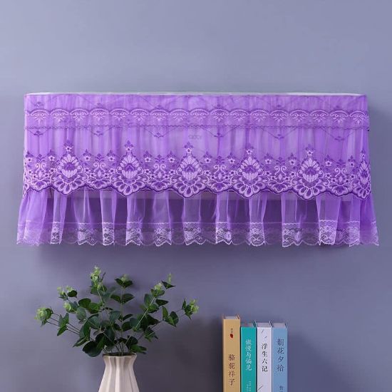 Lace Dust Proof AC Cover এর ছবি