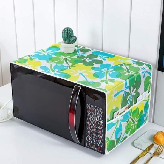 Microwave Oven Cover Floral Printed এর ছবি