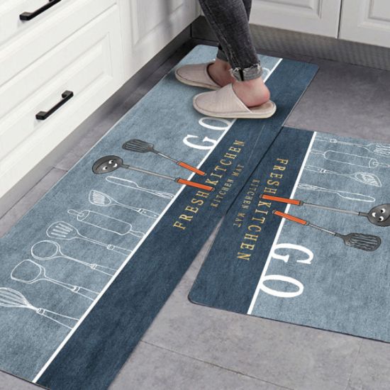 Non-Slip Kitchen Floor Mat Set Washable High Quality Mat এর ছবি