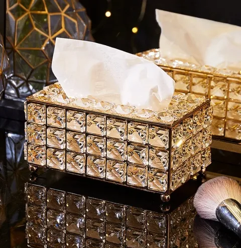Crystal Tissue Box